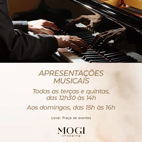 Mogi Shopping recebe apresentação da Orquestra Locomotiva